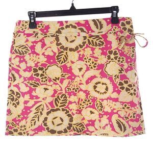 J.Crew Women's Size 6 Floral Multicolor Cotton Shirt